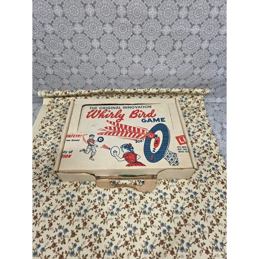 Vintage Whirly Bird Game The Original Innovation Toss Dart Game‎ 100% Safety